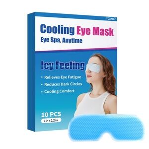 NEW 10 Pack Cooling Gel Eye Masks Relaxation, Puffy Eyes, Dark Circles, Fevers